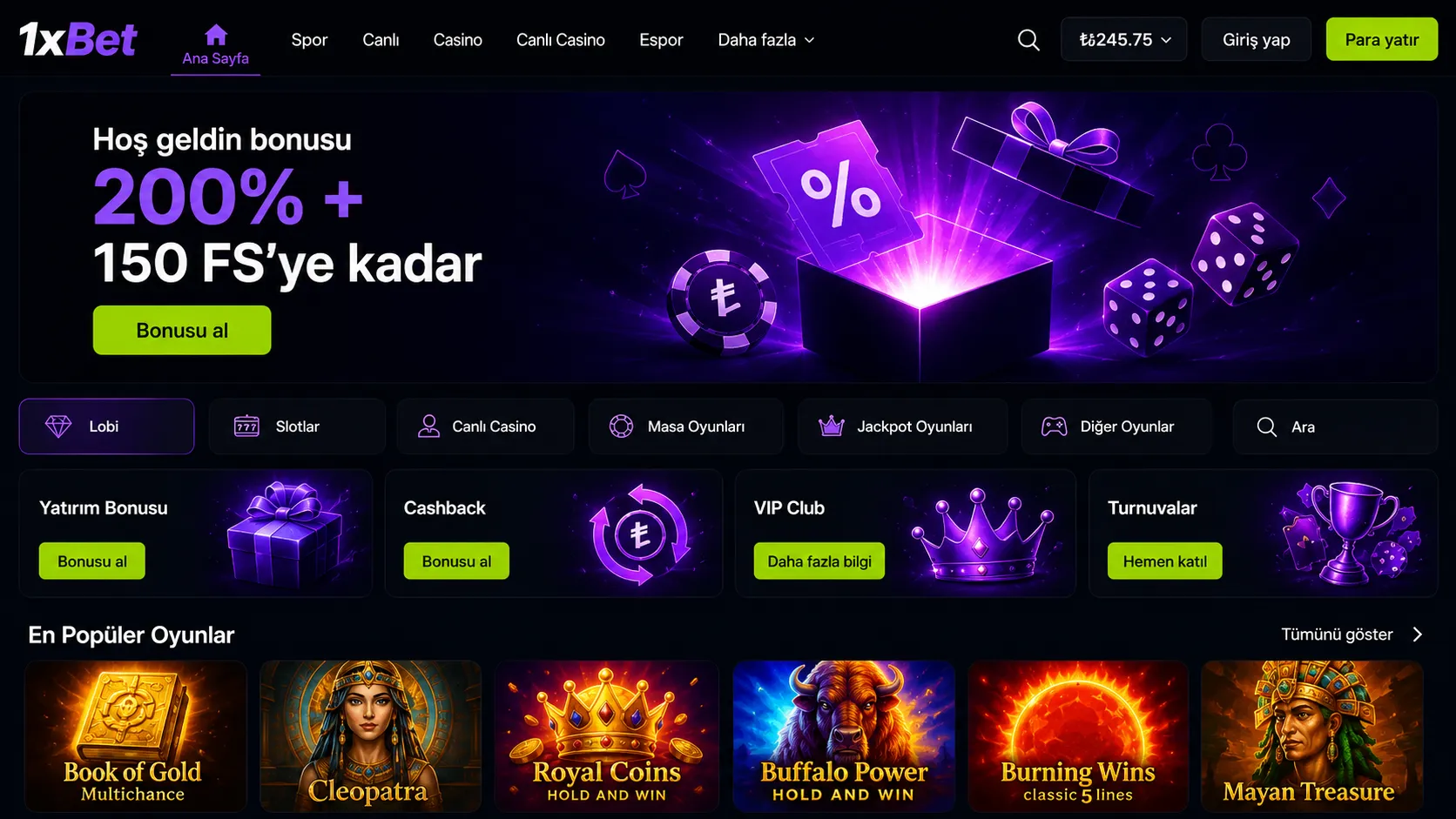 Completing 1xBet login registration birkaç adımda